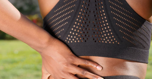 Adjustable Posture Corrector Brace - active use
