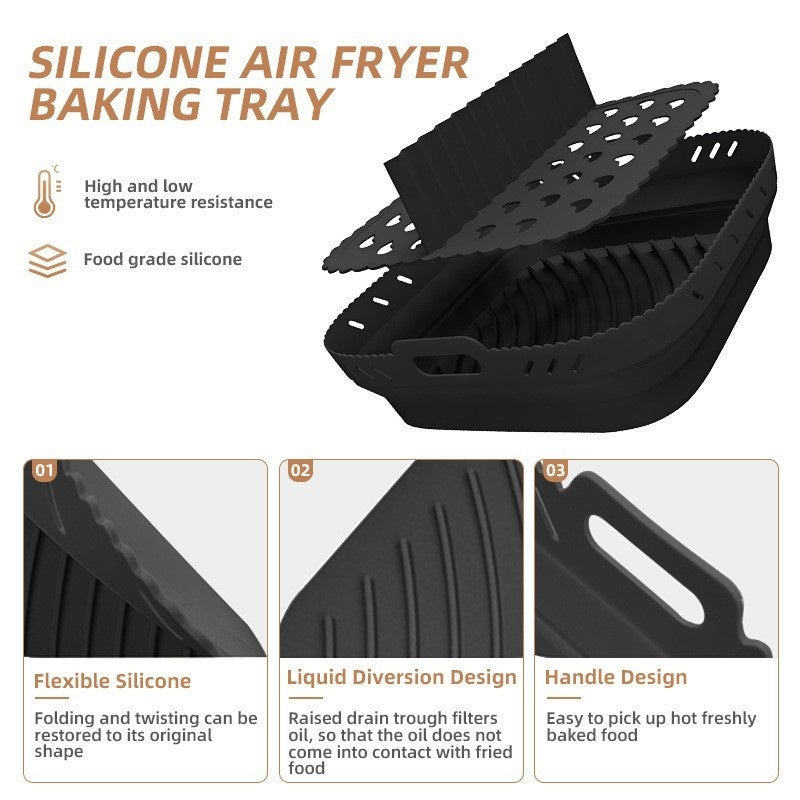 Reusable Air Fryer Liner - front view
