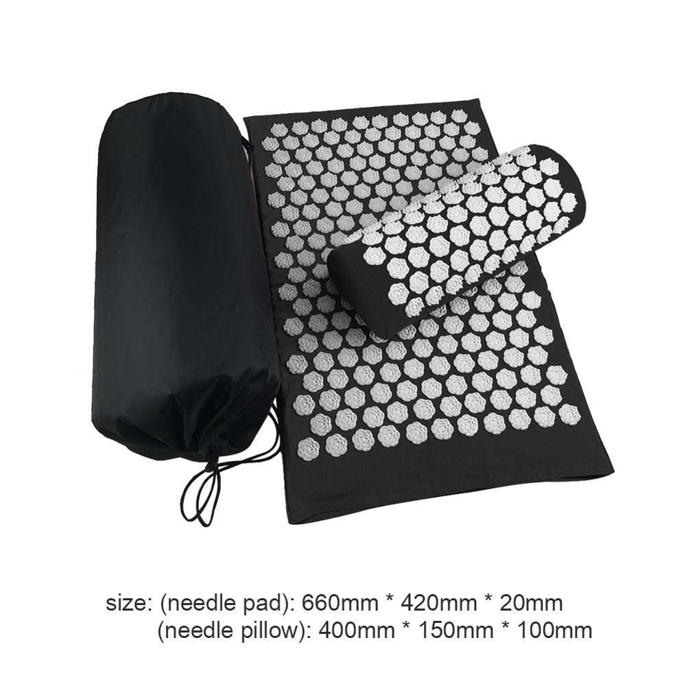Acupressure Mat & Pillow Set - unboxed view