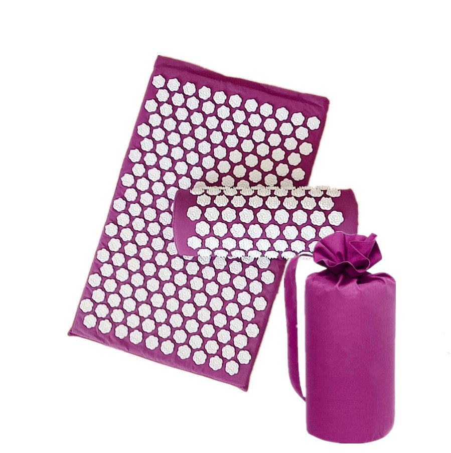 Acupressure Mat & Pillow Set - side view