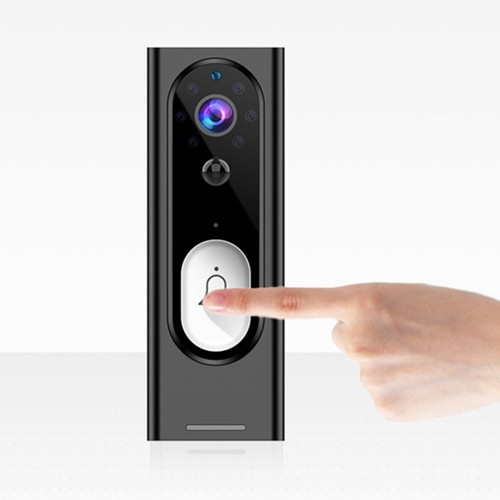 1080P WiFi Video Doorbell - size and features view