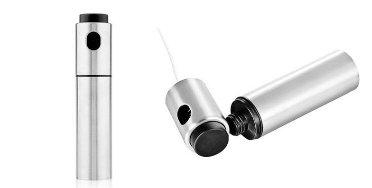 Glass Oil & Vinegar Spray Bottle - angle view