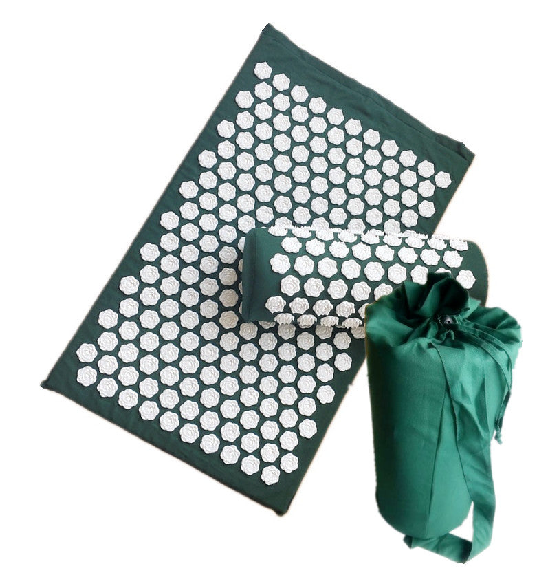 Acupressure Mat & Pillow Set - color and finish detail
