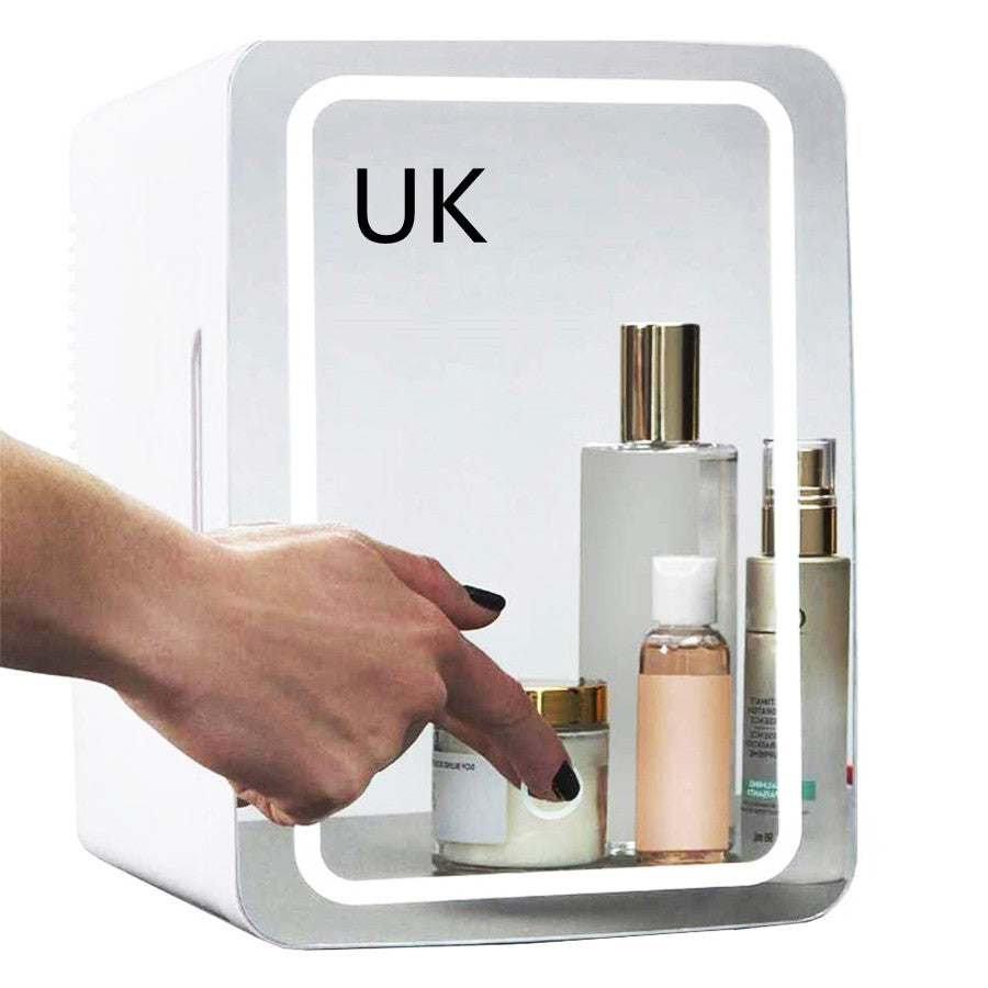 Mini Makeup Fridge - in-use lifestyle shot