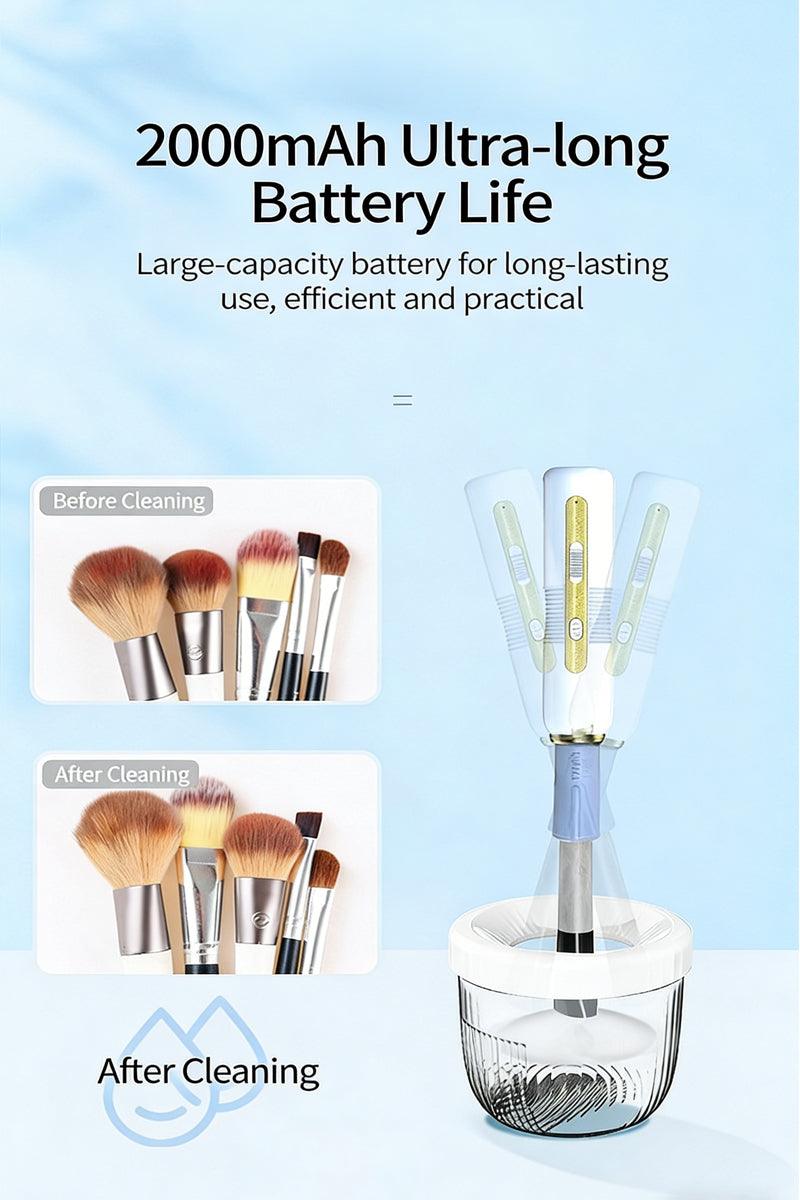 Automatic Electric Makeup Brush Cleaner - close-up detail