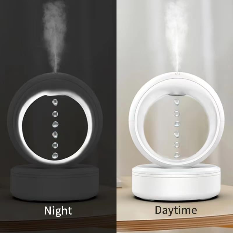 Anti-Gravity Levitating Humidifier - side view
