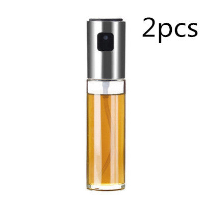 Glass Oil & Vinegar Spray Bottle - color and finish detail