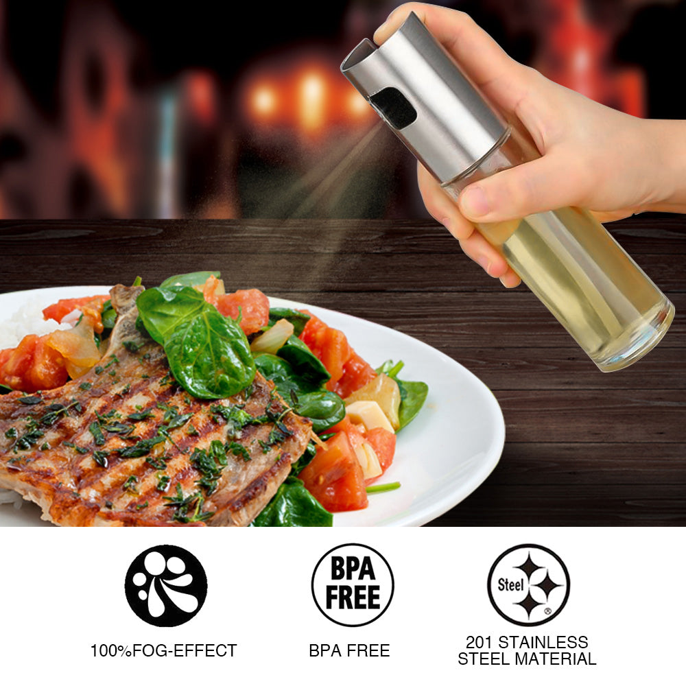Glass Oil & Vinegar Spray Bottle - close-up detail