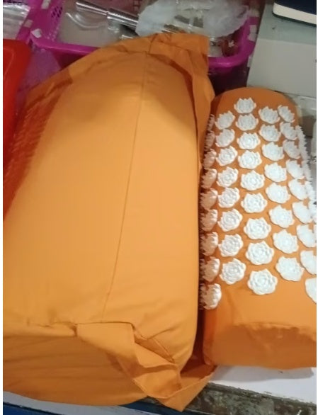 Acupressure Mat & Pillow Set - product with accessories