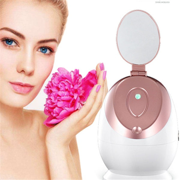 Nano Ionic Facial Steamer - size and features view