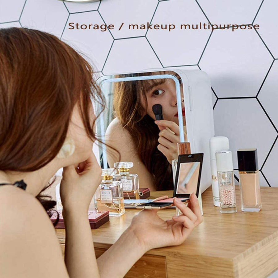 Mini Makeup Fridge - close-up detail