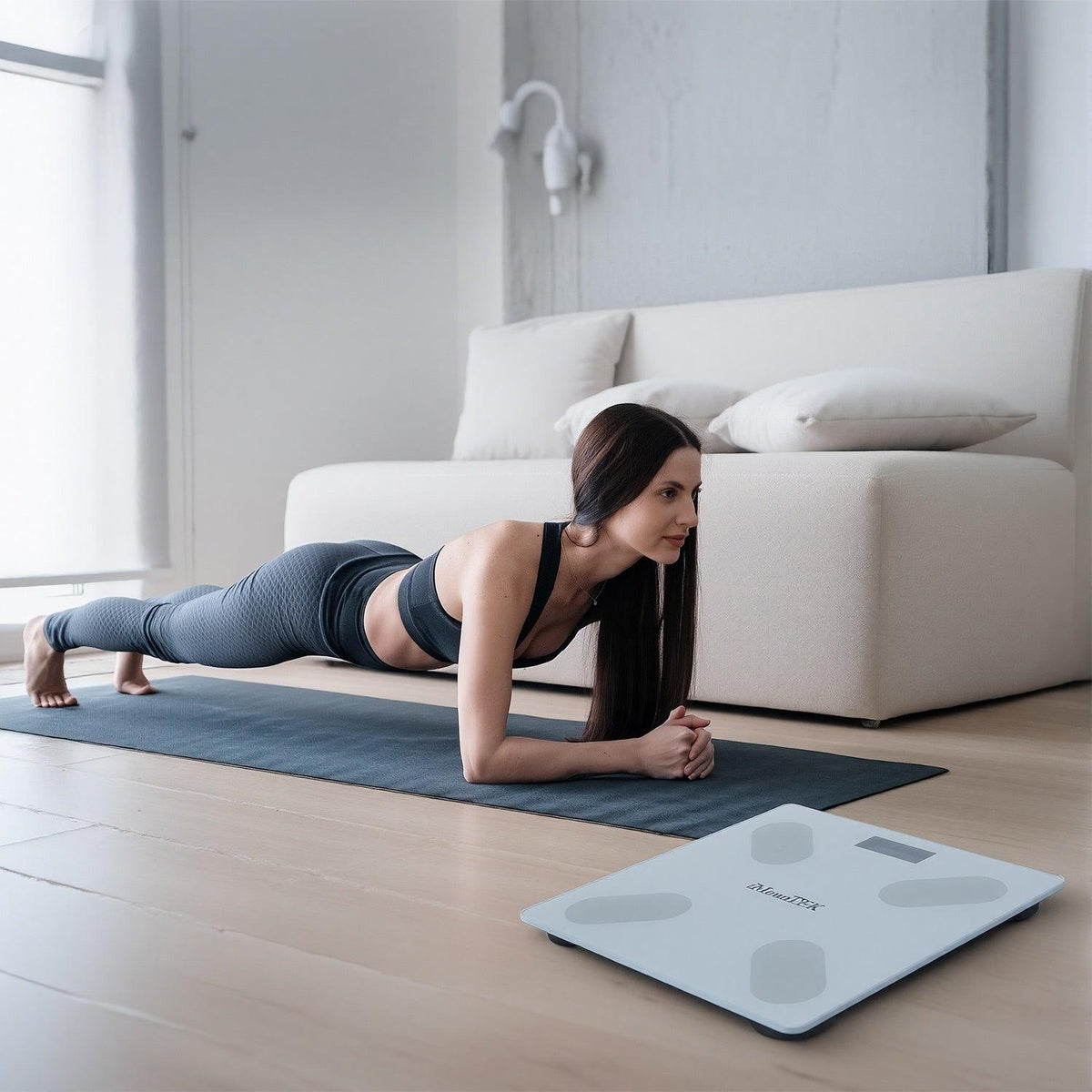 Smart BMI Digital Body Weight Scale - side view