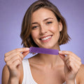 Dent Teeth Whitening Strips, Purple Teeth Whitening Strips, 14 Count Kit