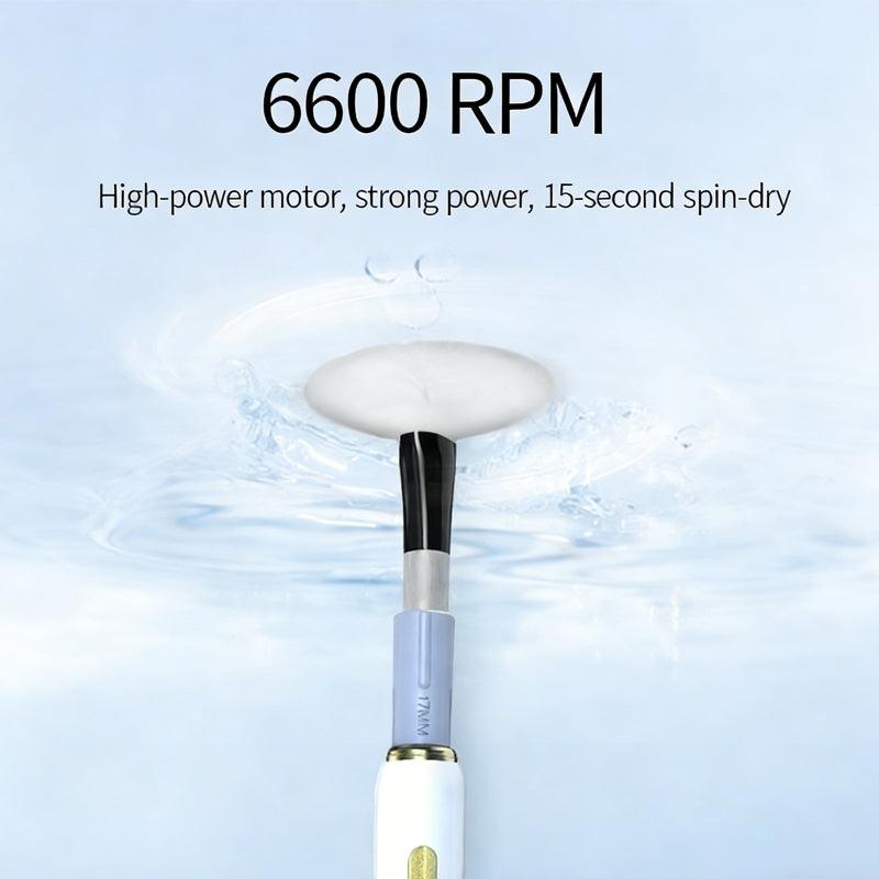 Automatic Electric Makeup Brush Cleaner - side view