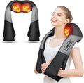 Shiatsu Back and Neck Massager, Back Massager Deep Tissue Kneading Neck and Shoulder Massage with Heat, Electric Massage Pillow Fathers Day Gift Ideas from Daughter Son(Not Cordless)