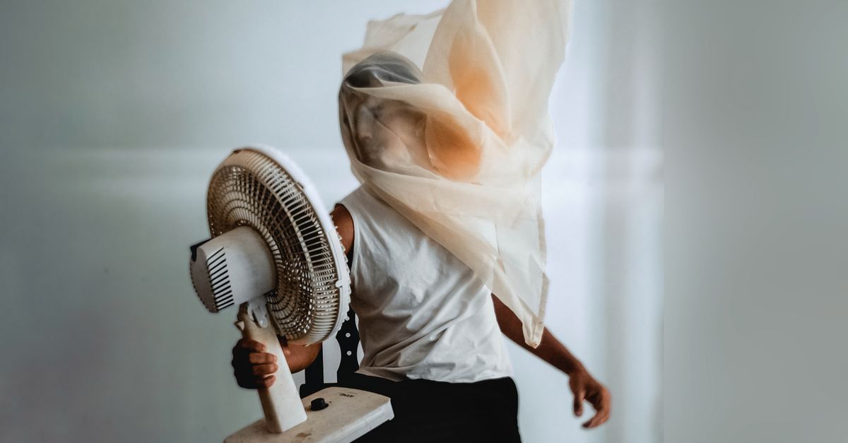 Portable Rechargeable Neck Fan - cooling relief