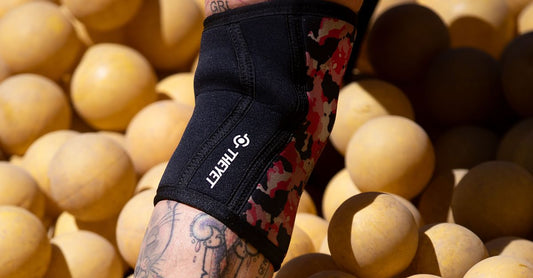Compression Knee Sleeves - close up