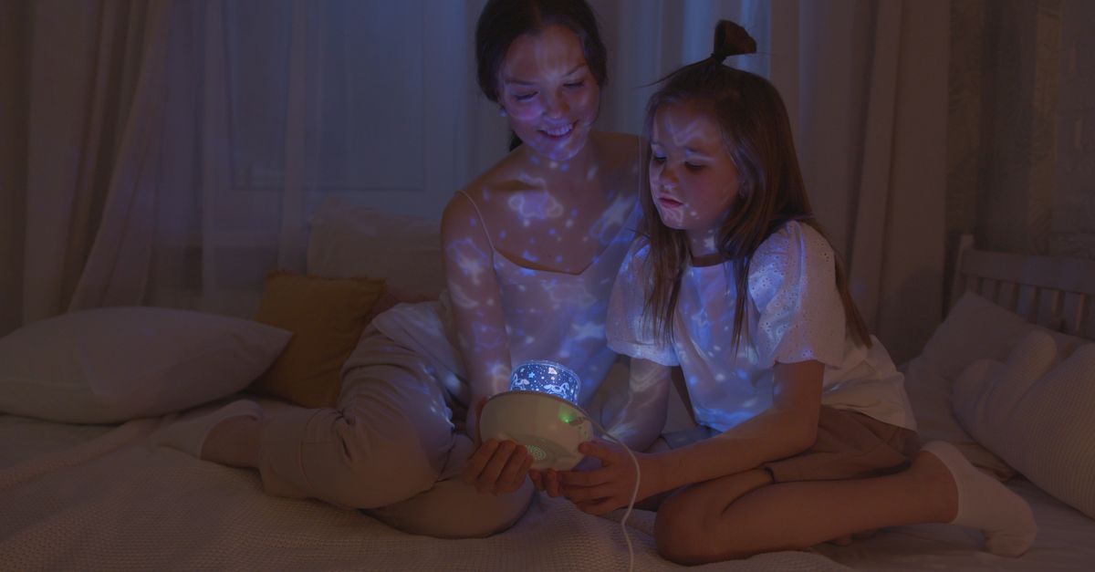 LED Galaxy Star Projector - starry night light